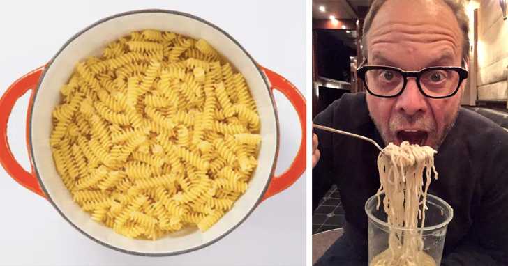 Alton Brown's Cold Water Pasta Trick Is Borderline Genius | 12 Tomatoes