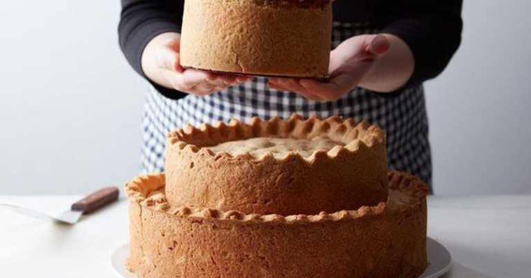 Three-Tier Thanksgiving Dinner Pie