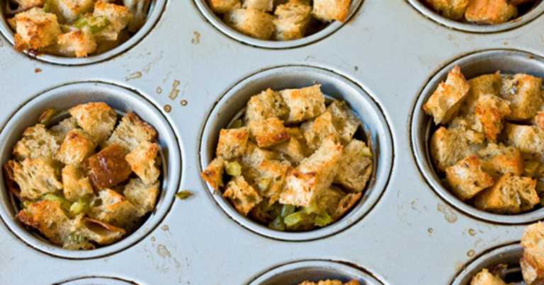 Easy Thanksgiving Leftover Muffin Bites