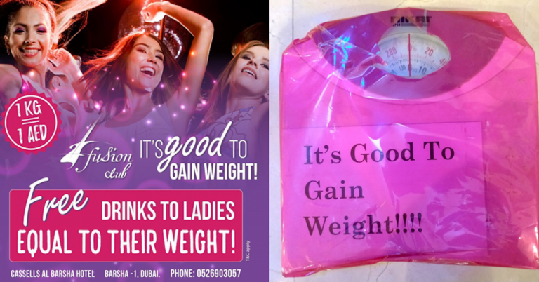 Night Club Offers Women Drink Deals Based On What Their Weight