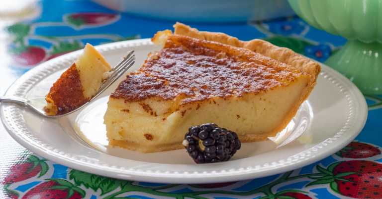 Vintage Sugar Cream Pie
