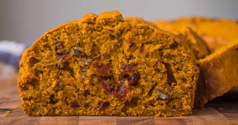 Cranberry Pecan Pumpkin Bread