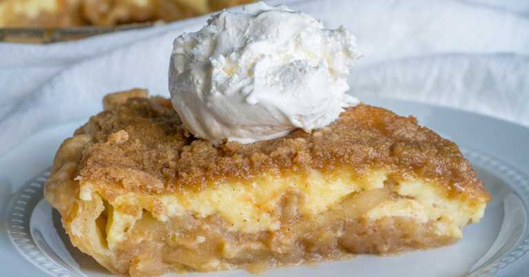 Apple Buttermilk Custard Pie