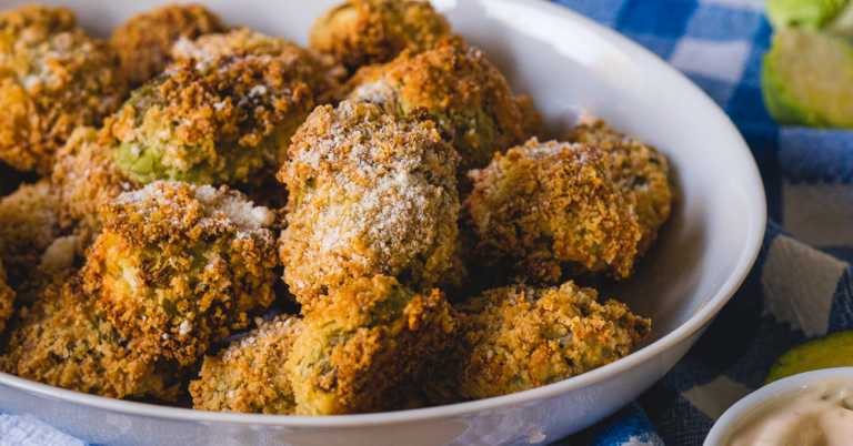 Parmesan Crusted Brussels Sprouts
