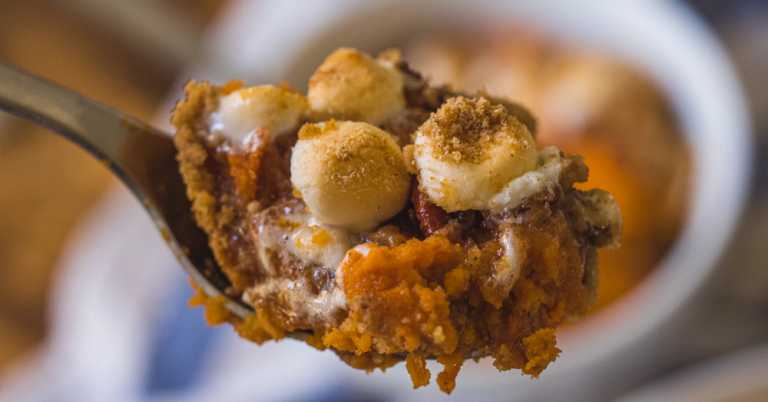 Loaded Sweet Potato Casserole