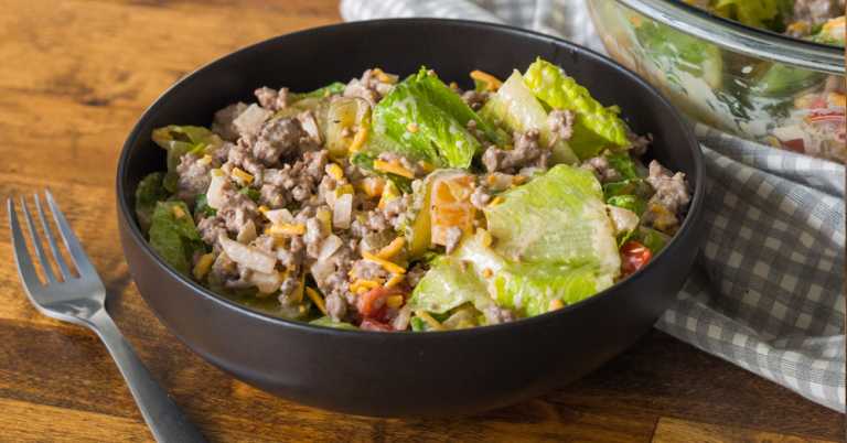 Big Mac In A Bowl