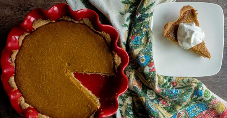 Julia Child’s Fluffy Pumpkin Pie