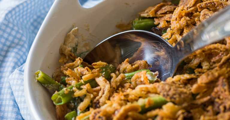 From-Scratch Green Bean Casserole