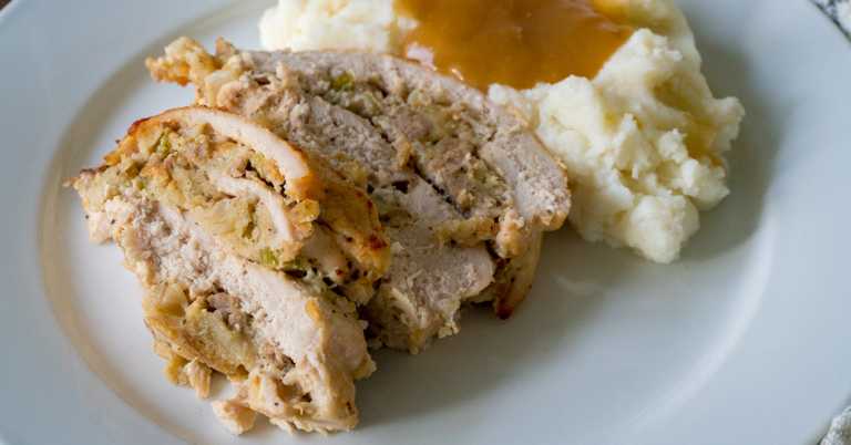 Roasted Turkey Roulade