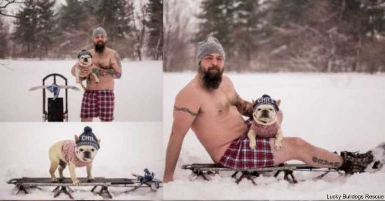 Grab A ‘Dad Bod And Rescue Dog’ 2020 Calendar — The Proceeds Go To Shelters