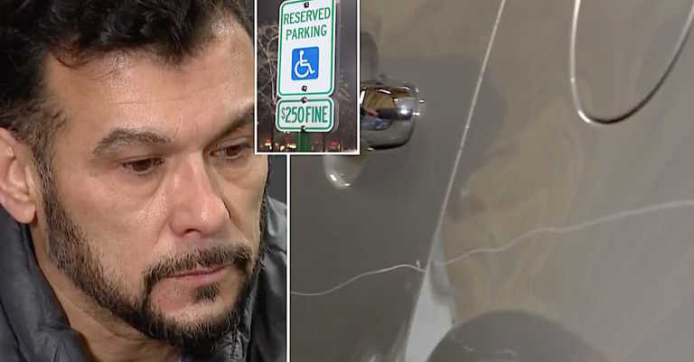 Cruel Stranger Keys Man’s Entire Car, Leaving $4K In Damages, Because He Didn’t ‘Look’ Disabled