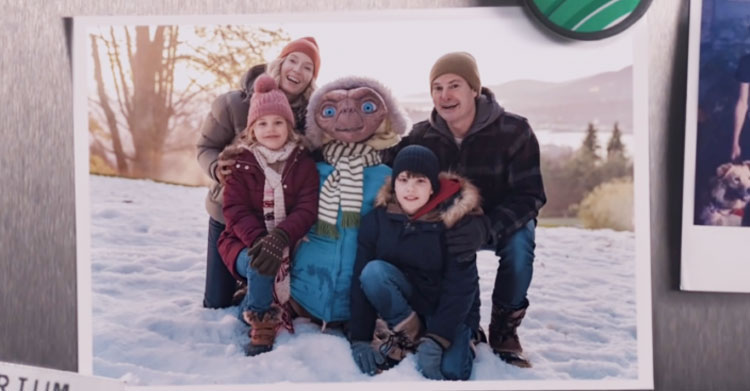 E.T. And Grown-Up Elliott Reunite In Ad That’s Captured Millions Of Hearts.