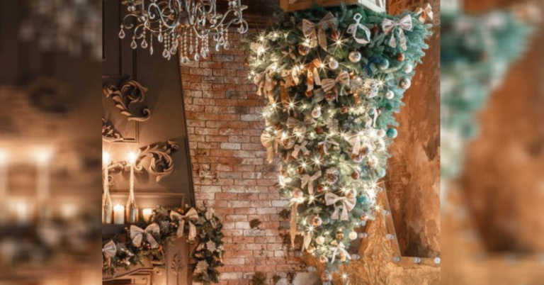The History And Meaning Behind Upside-Down Christmas Trees