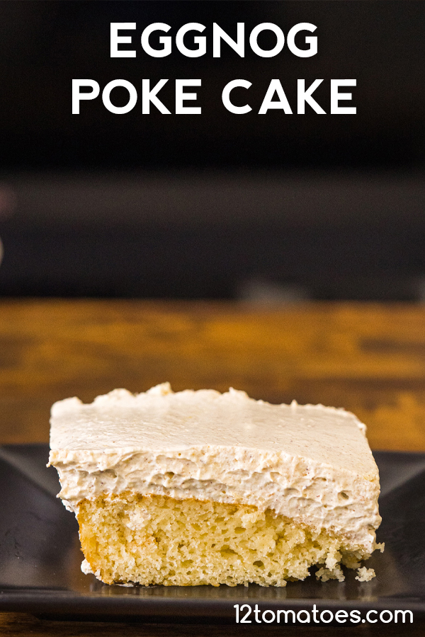 Eggnog Poke Cake-image
