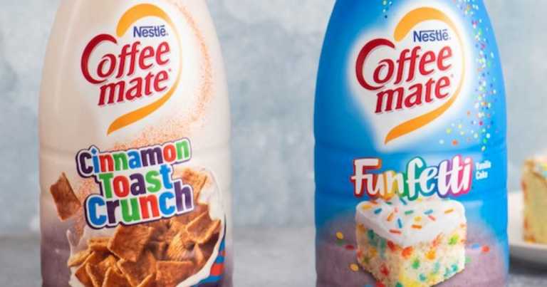 Coffee-Mate Is Releasing Cinnamon Toast Crunch And Funfetti Cake Creamers