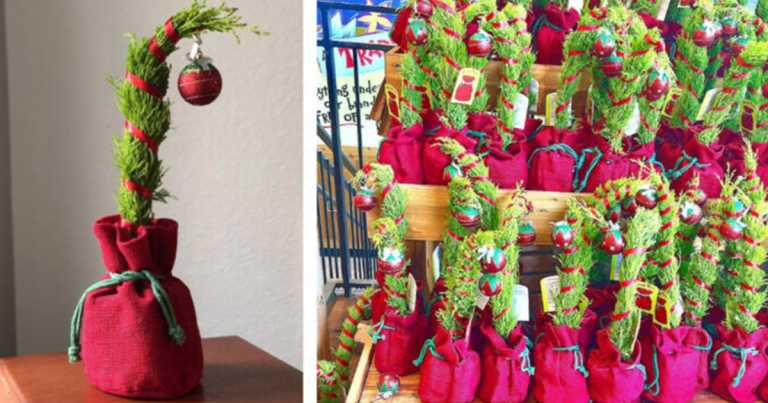Trader Joe’s Is Selling A Mini Grinch-Inspired Christmas Tree