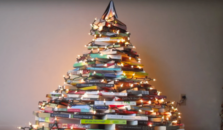 These Christmas Trees Made Of Books Are A Reader’s Dream Come True