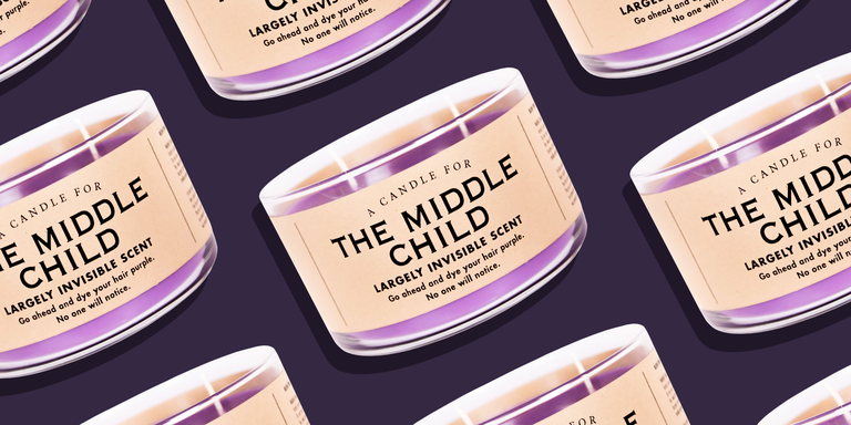 They Now Make A Candle Just For The Middle Child In Your Family