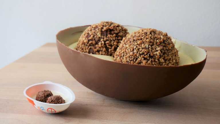 How To Make A Giant Homemade Kinder Joy