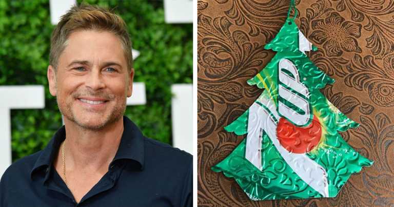Rob Lowe Waters His Christmas Tree With 7UP To Keep It From Drying Out