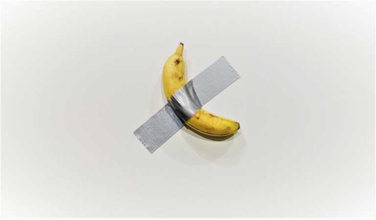 Man Eats $120,000 Banana Art And Says He Would’ve Done It Earlier But He Wasn’t Hungry