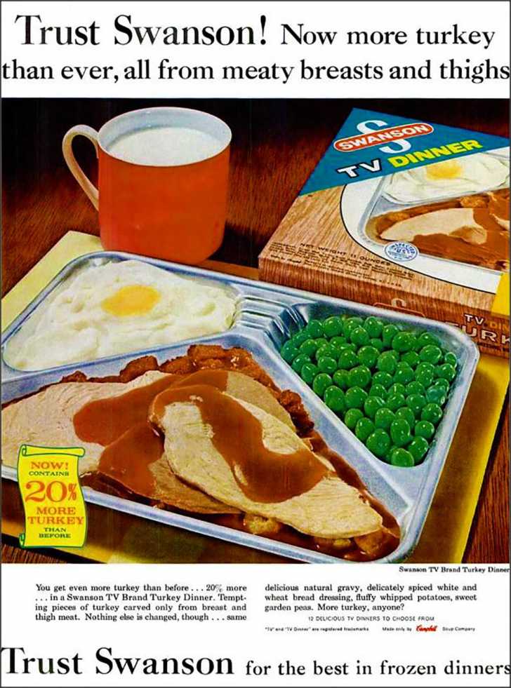 1950s tv dinner