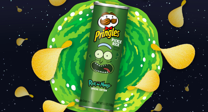 Pringles Is Making A Pickle Flavor For ‘Rick And Morty’ Fans