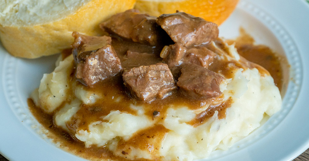 beef tips and rice in ninja foodi