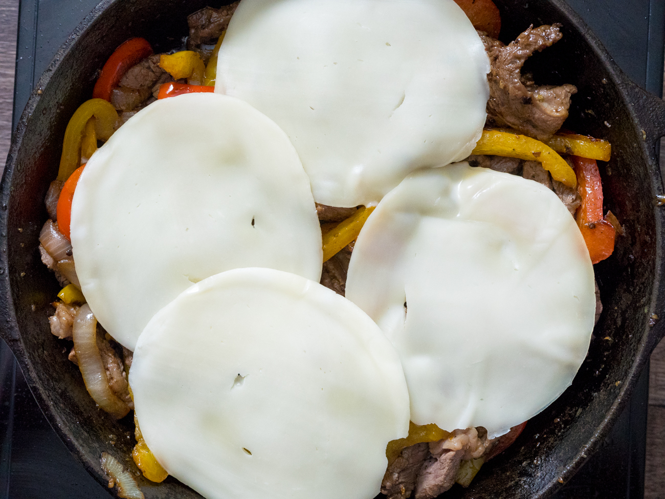 Dollywood Park's other delicious Big Skillet meal, Philly Cheese Steak