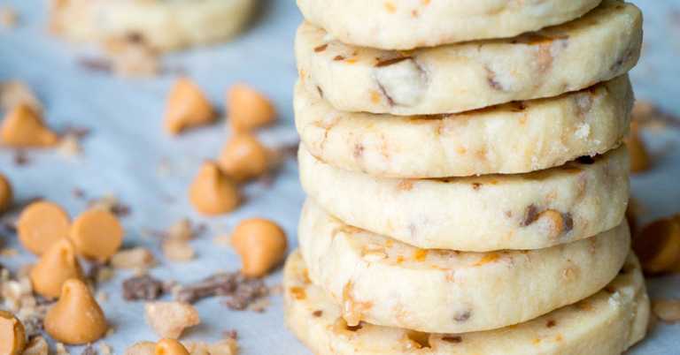 Butterscotch Shortbread Cookies