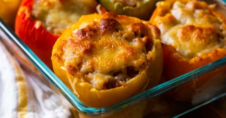 Hawaiian Stuffed Peppers