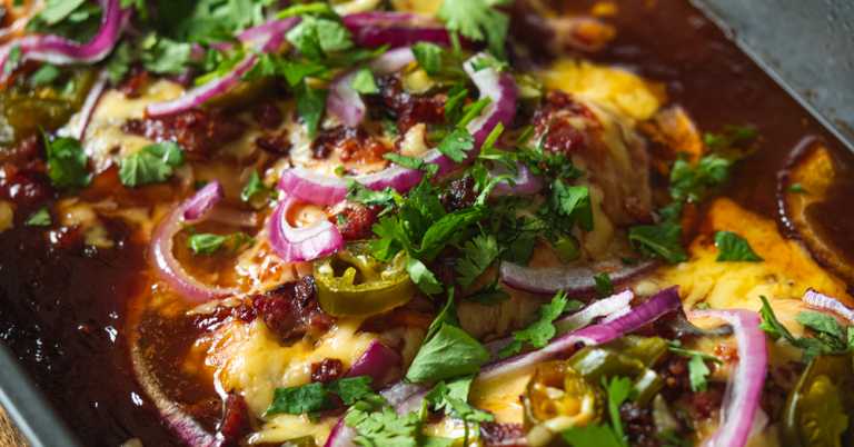 Barbecue Chicken Pizza Bake