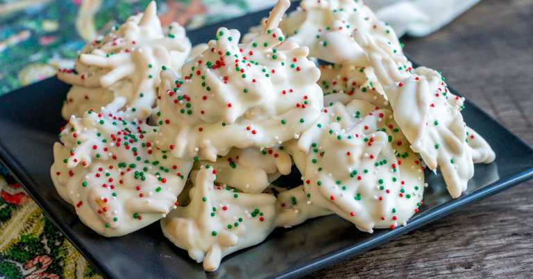 White Chocolate Haystacks