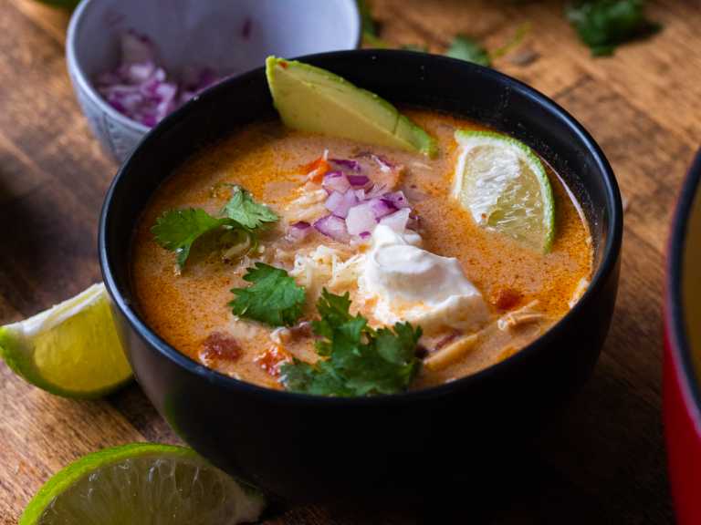 Creamy Chicken Tortilla Soup
