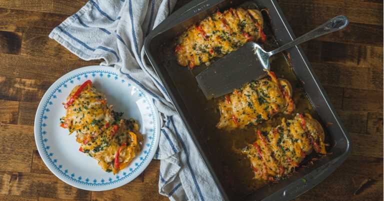 Hasselback Fajita Chicken