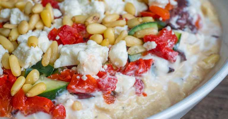Greek Seven Layer Dip