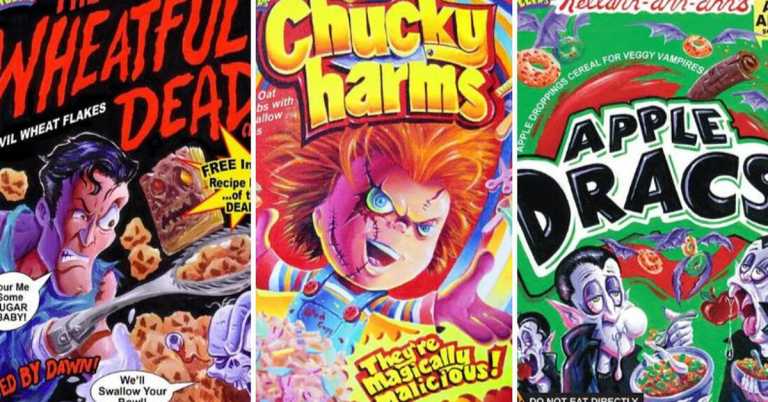 Artist Turns Horror Movie Icons Into ‘Cereal Killers’