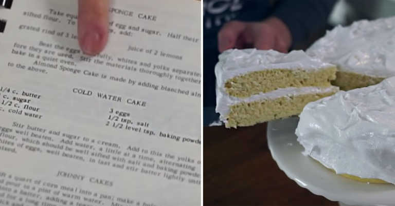 Great Depression Recipe: Cold Water Cake