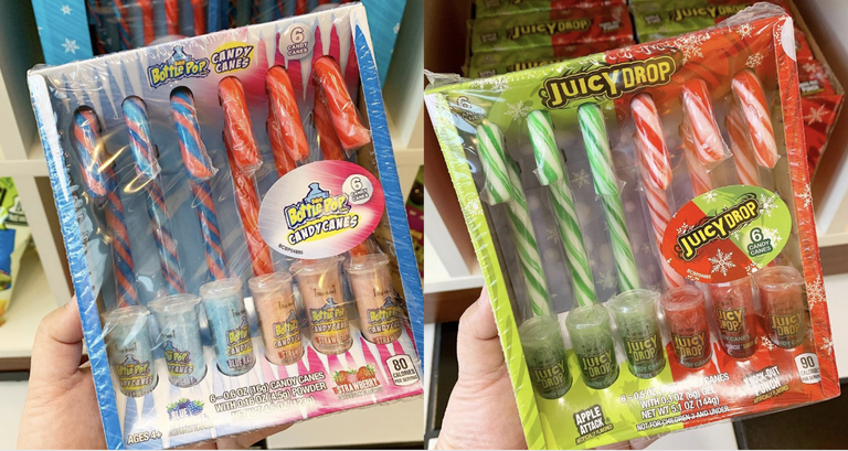 Bazooka Made Baby Bottle Pop And Juicy Drop Pop Candy ...