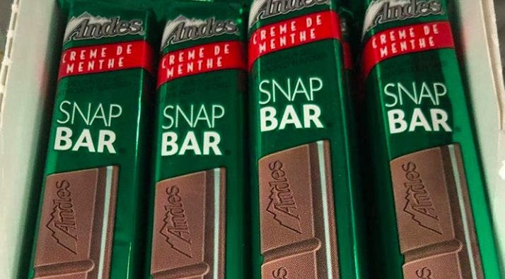 Andes Crème De Menthe Snap Bars Turn Your Favorite Chocolate Mint Pieces Into A Perfectly Portioned Bar