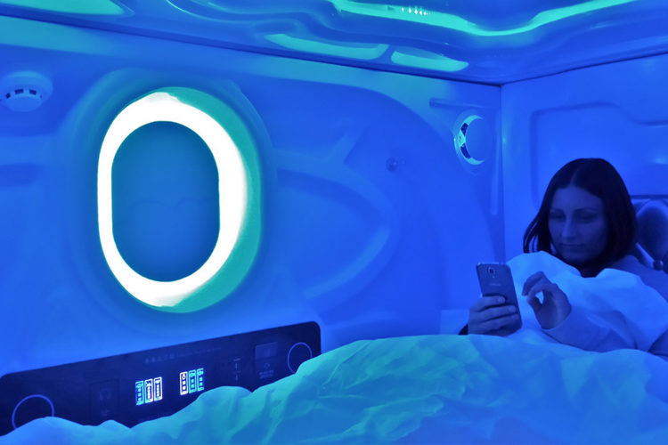 Modern Hostel In Iceland Has Space Pods For Guests To Sleep In