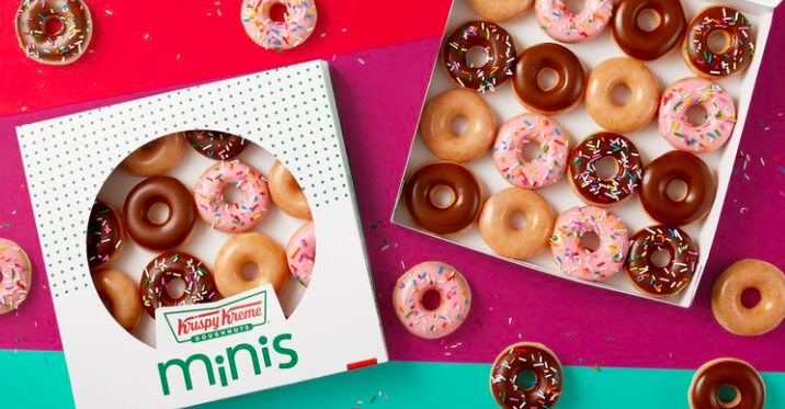 Krispy Kreme Is Giving Away Free Mini-Donuts Every Monday For The Entire Month Of January