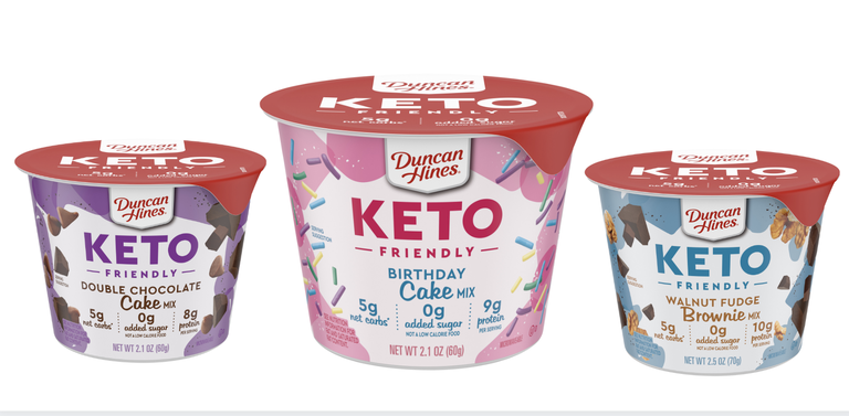 Duncan Hines Is Launching Keto-Friendly Cake Cups That Are Cooked In The Microwaved