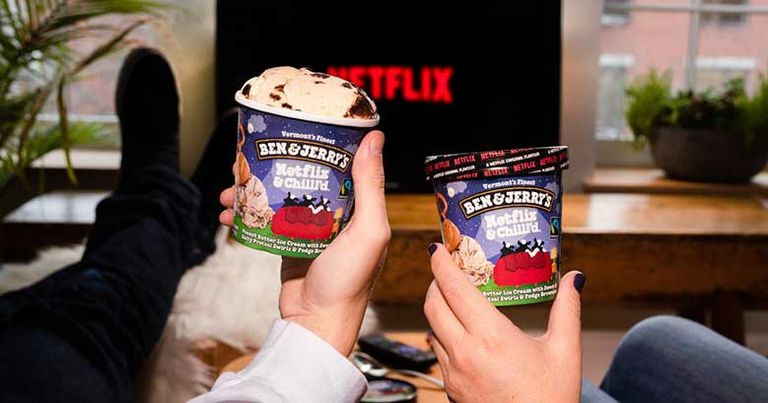 Ben & Jerry’s Partnered With Netflix To Create A New Ice Cream Flavor
