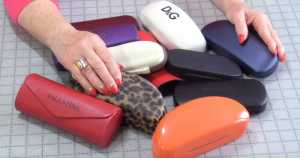 creative uses for old eyeglasses cases