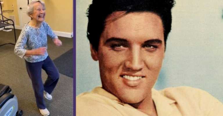 91-Year-Old Woman Proves She’s Still Got It When Dancing To Elvis