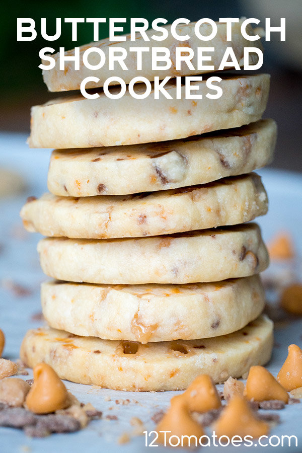 Butterscotch Shortbread Cookies-image