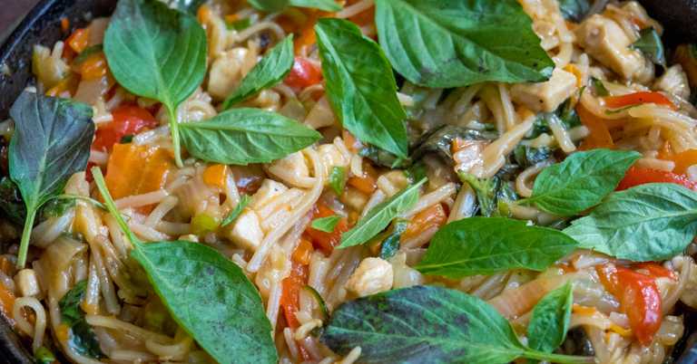 Thai Drunken Noodles