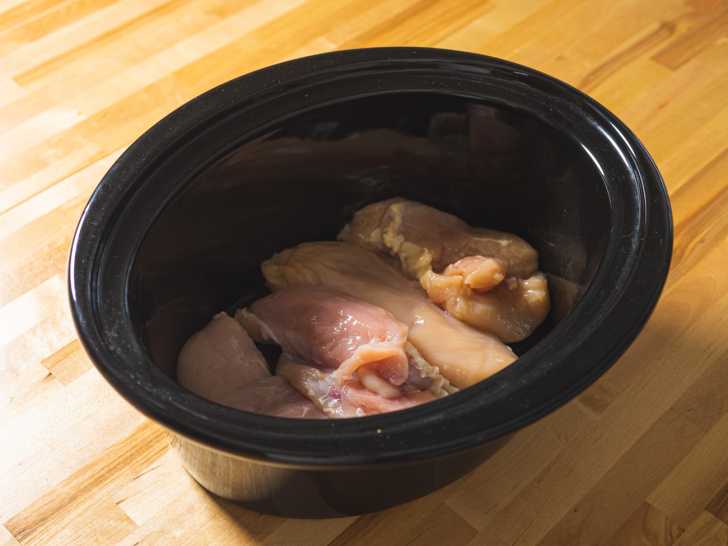 Crockpot Chicken & Gravy - Plain Chicken