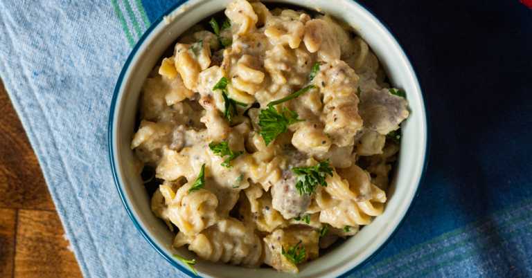 Creamy One-Pot Pasta with Sausage and Squash